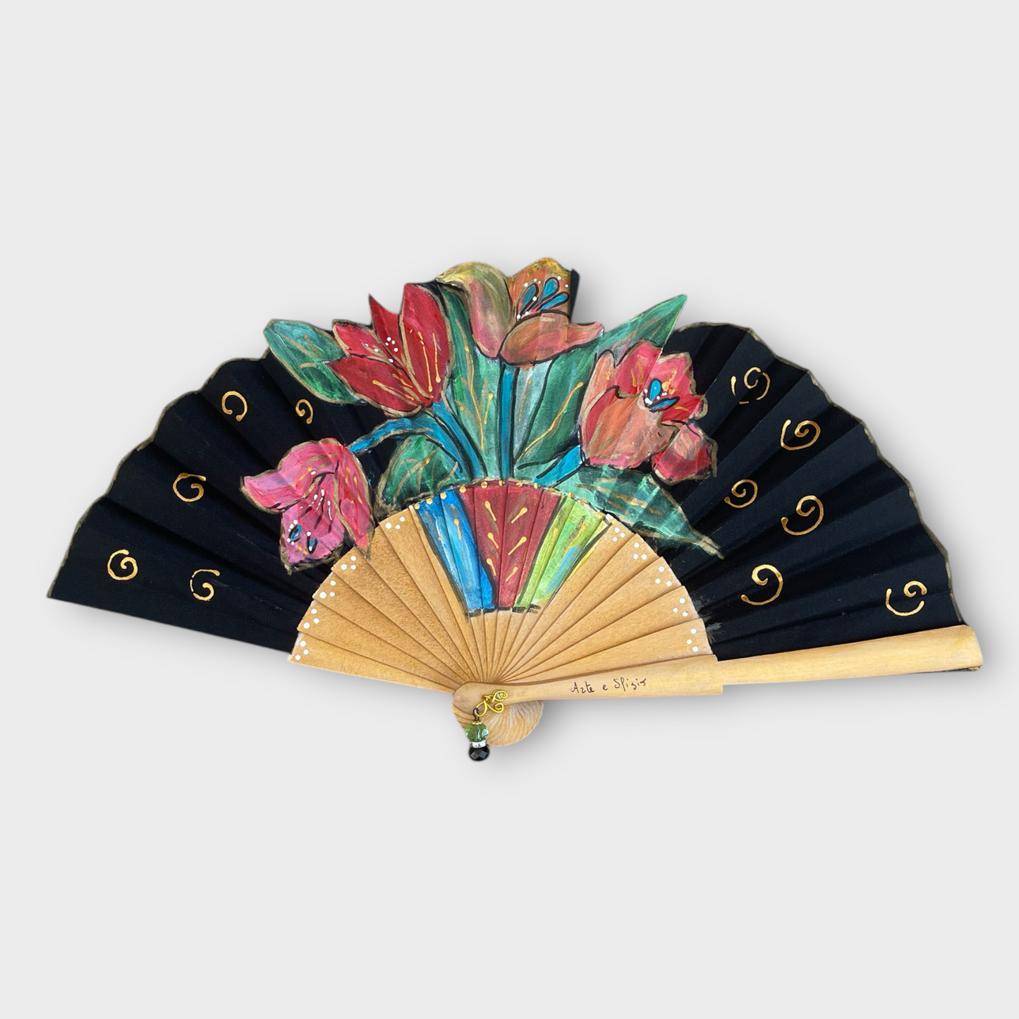 ventagli tessuto e legno collezione 2025