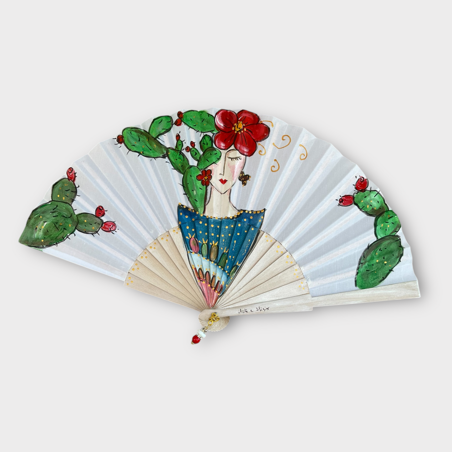 ventagli tessuto e legno collezione 2025