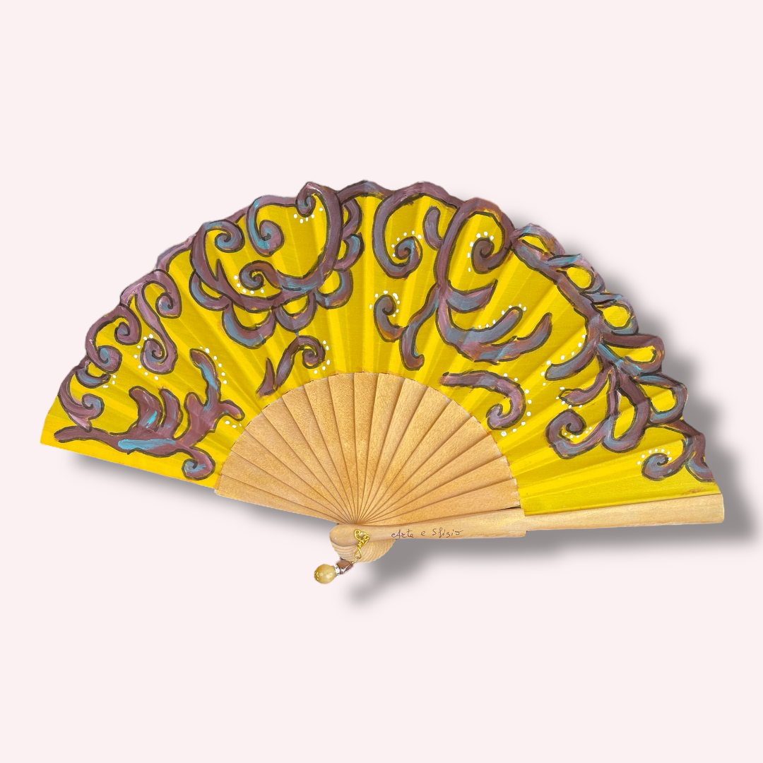 ventagli tessuto e legno collezione 2025