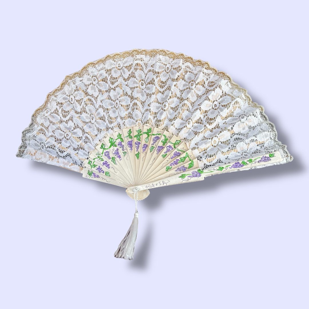 Ventagli in pizzo da borsetta