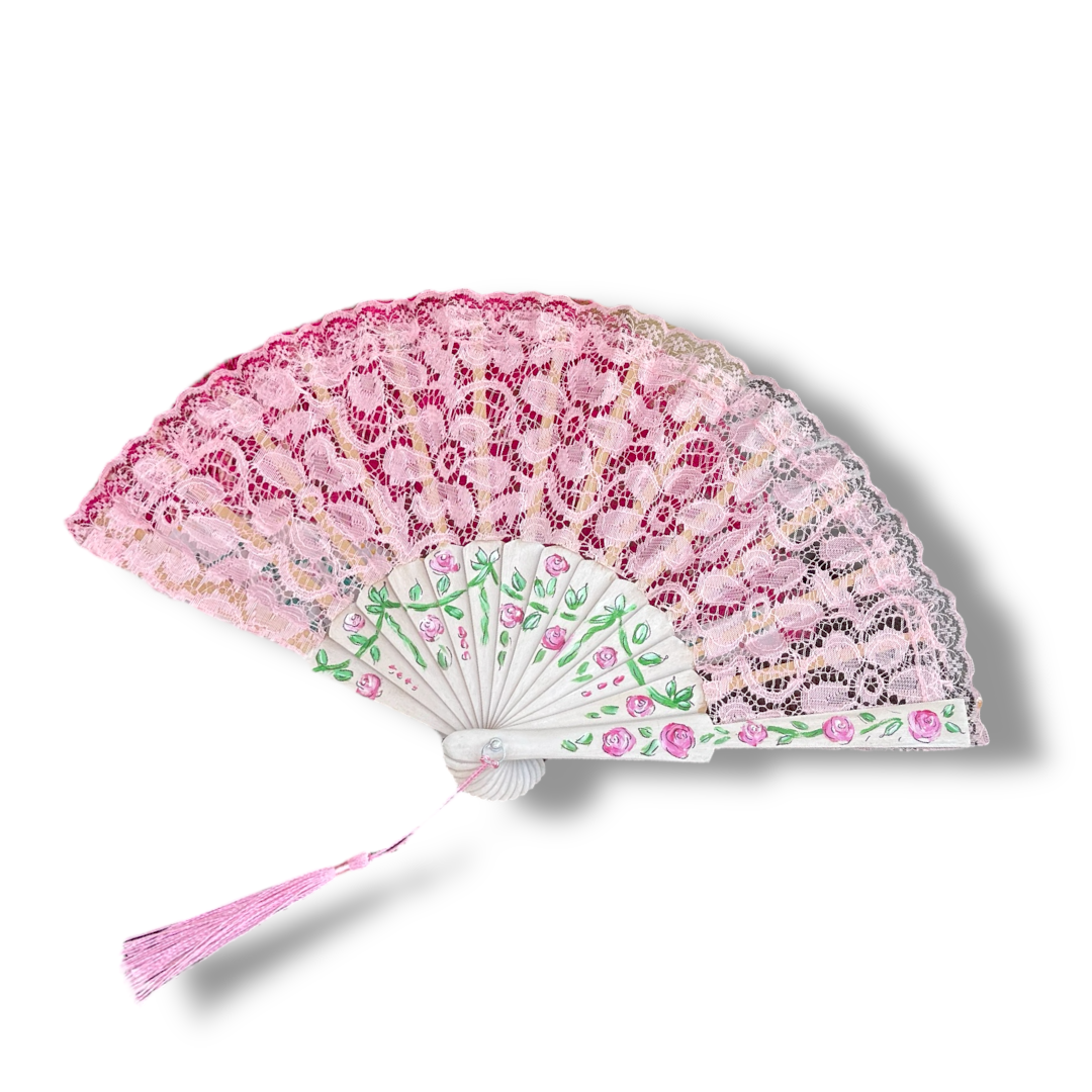 Ventagli in pizzo da borsetta