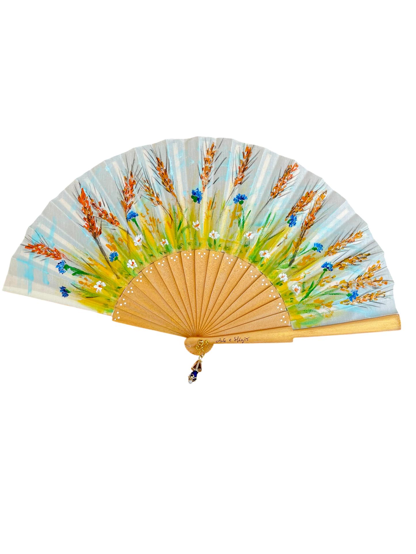 ventagli fiori dipinti