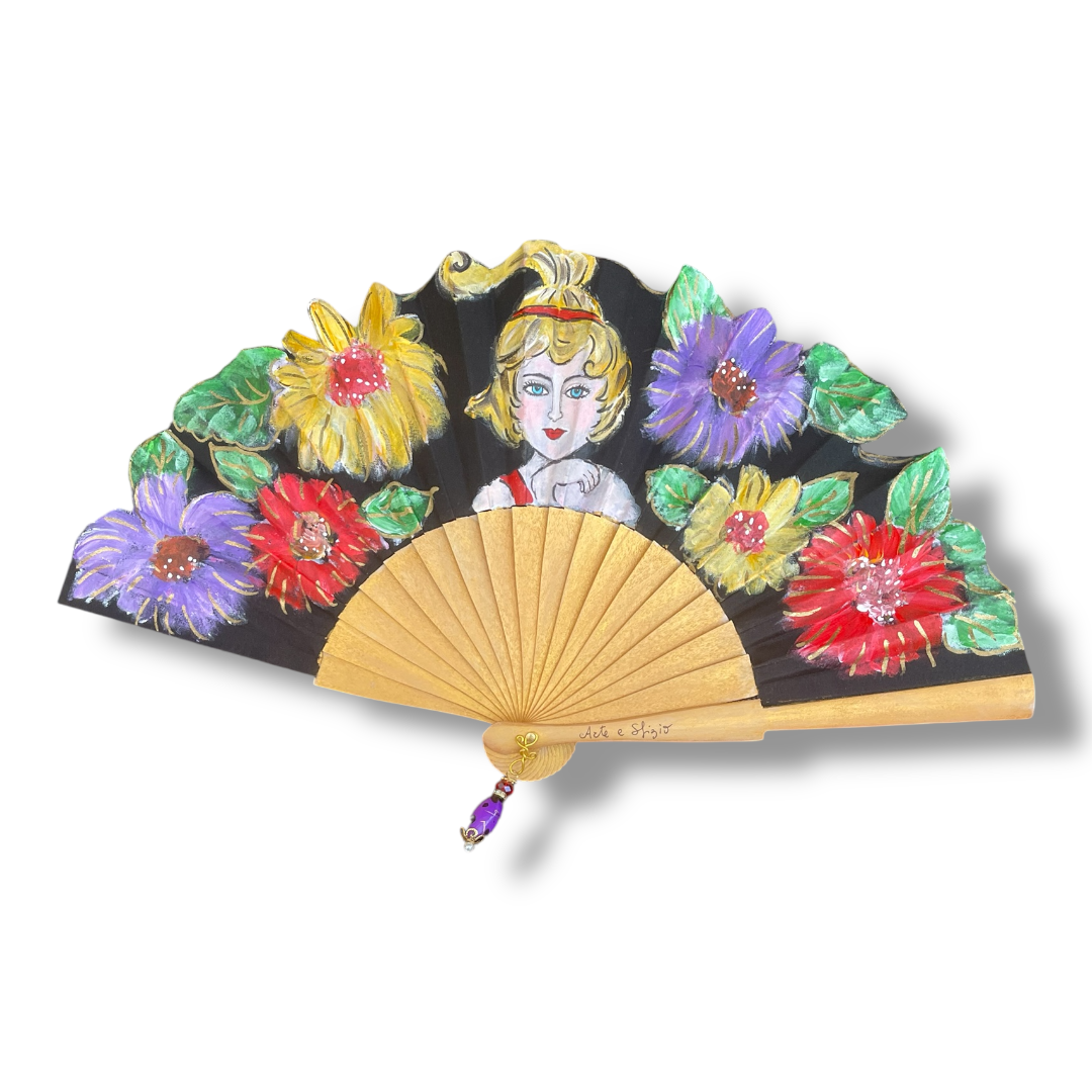 ventagli tessuto e legno collezione 2025