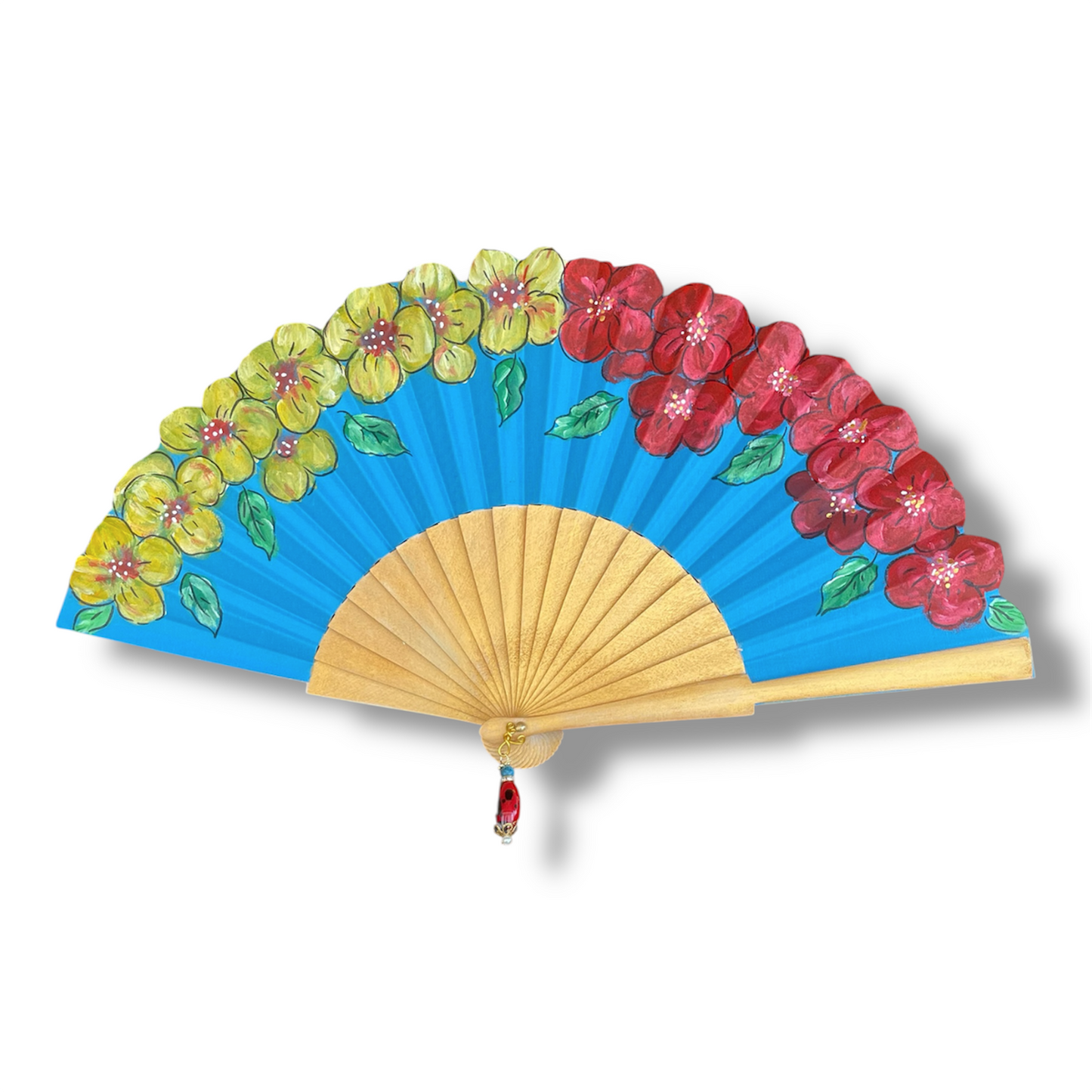 ventagli fiori dipinti