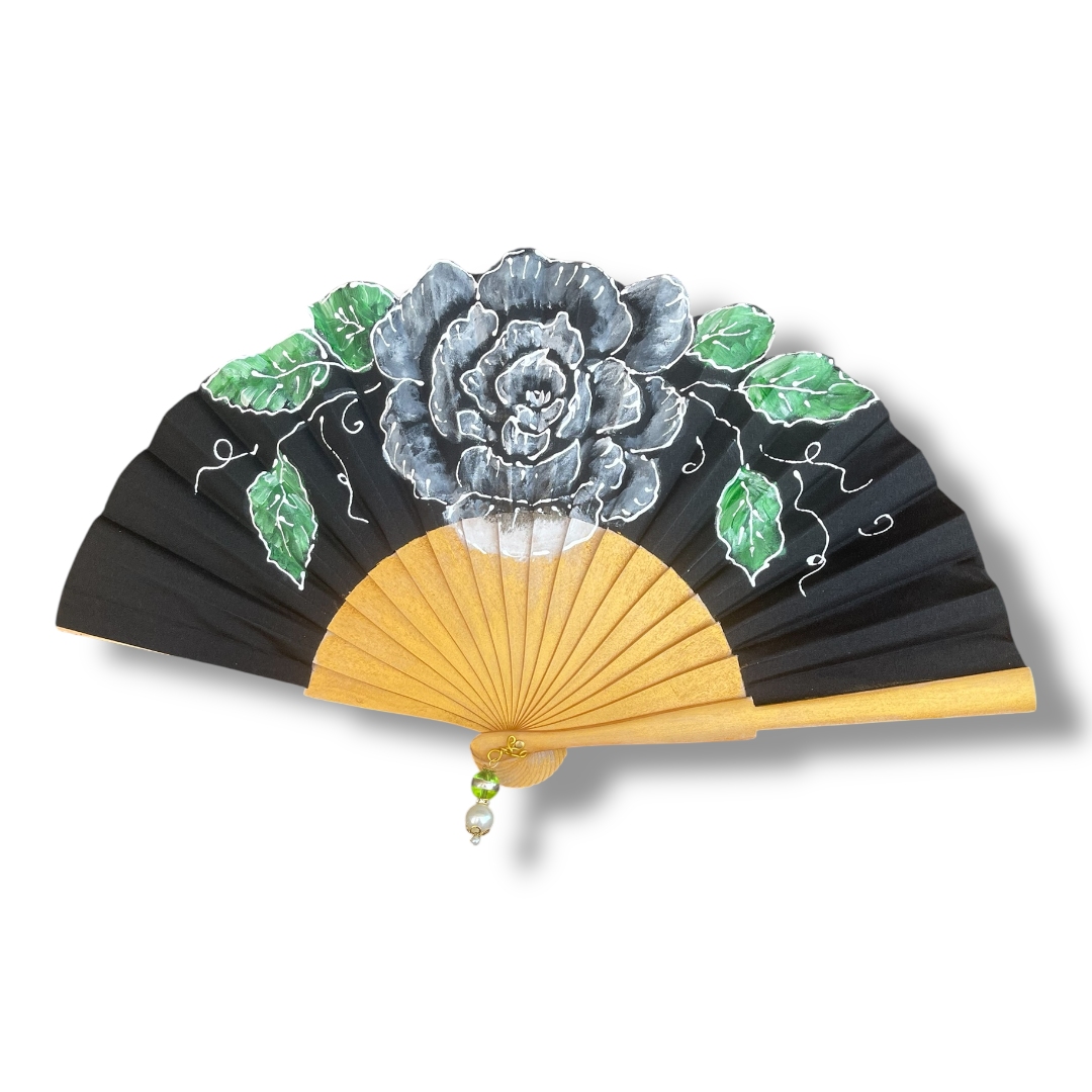 ventagli fiori dipinti