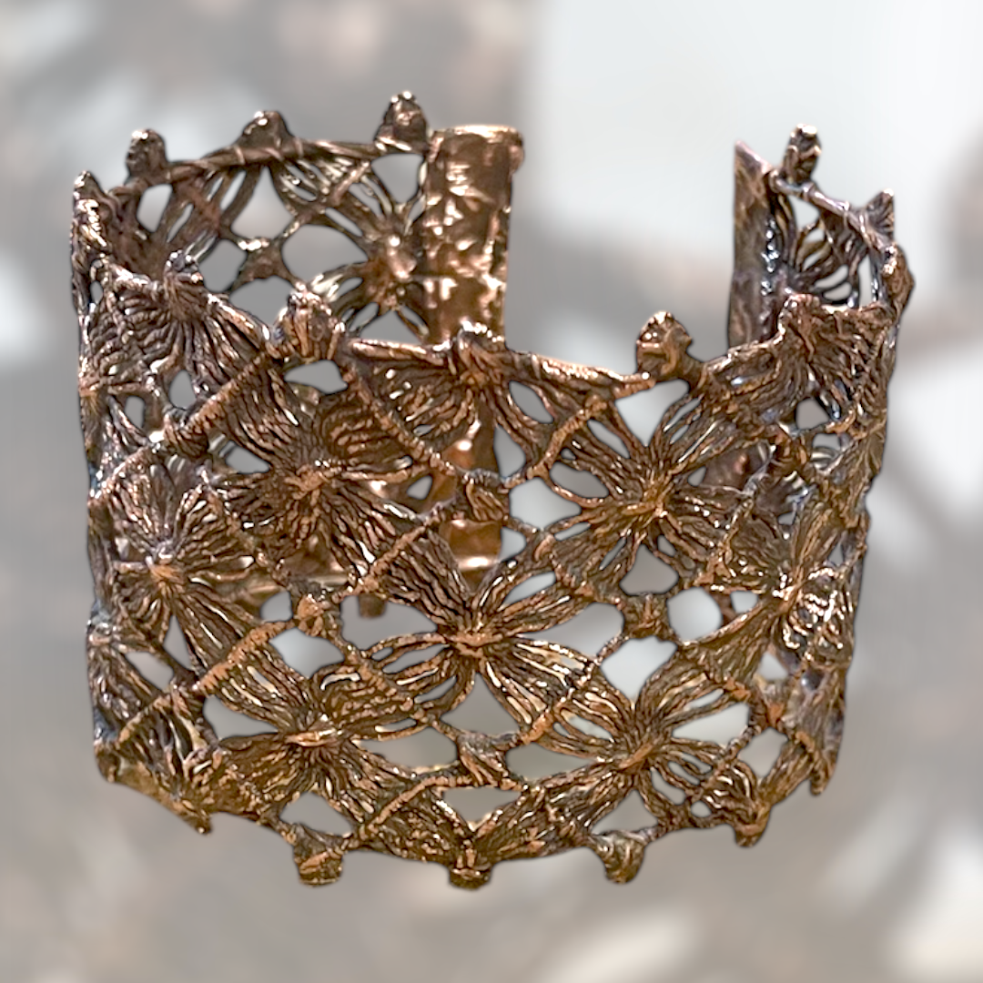 Bracciale pizzo elettroformato